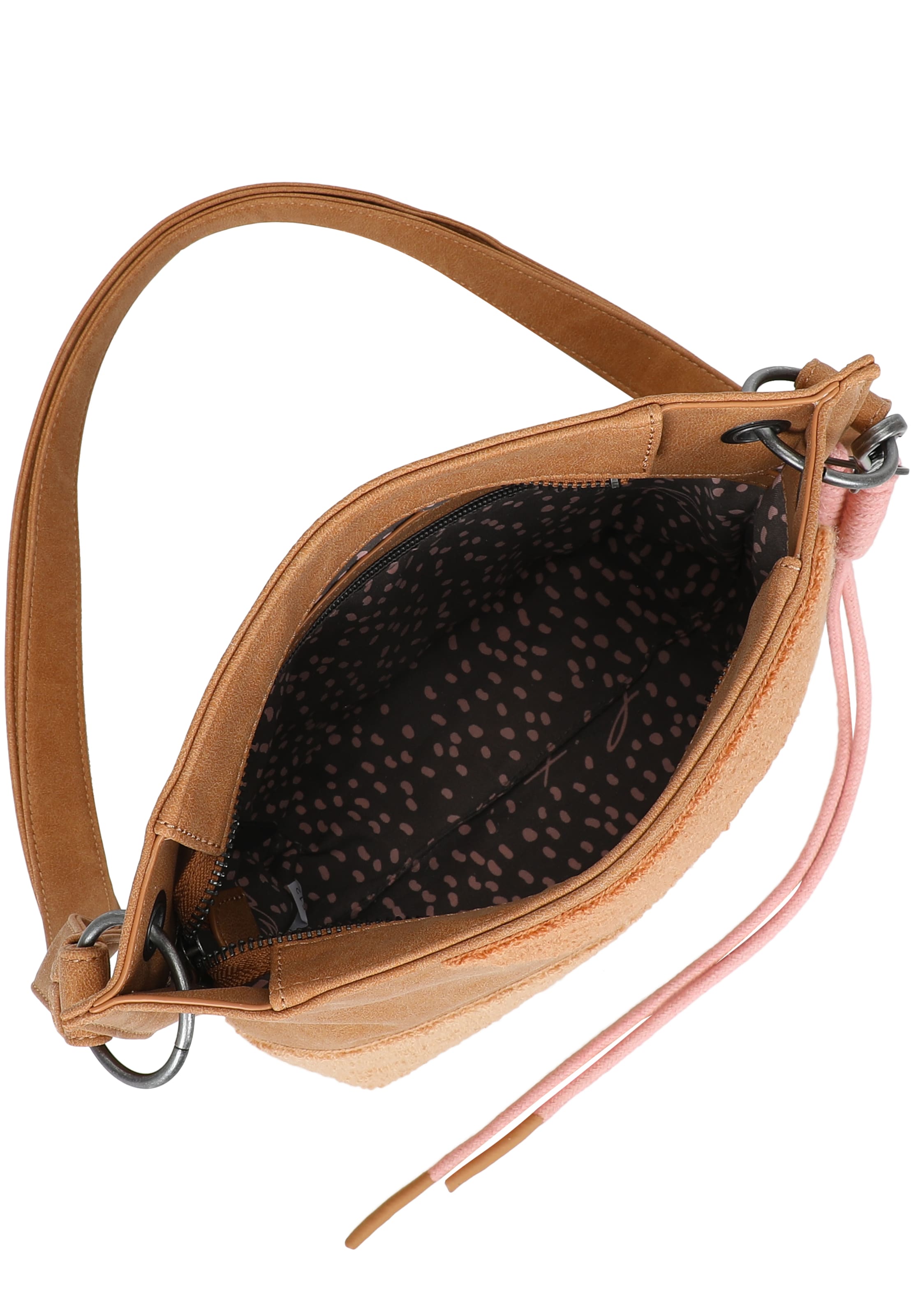 Sac bandoulière 'Fritzi03 Limited Happy Flocked Jive' Fritzi aus Preußen en marron