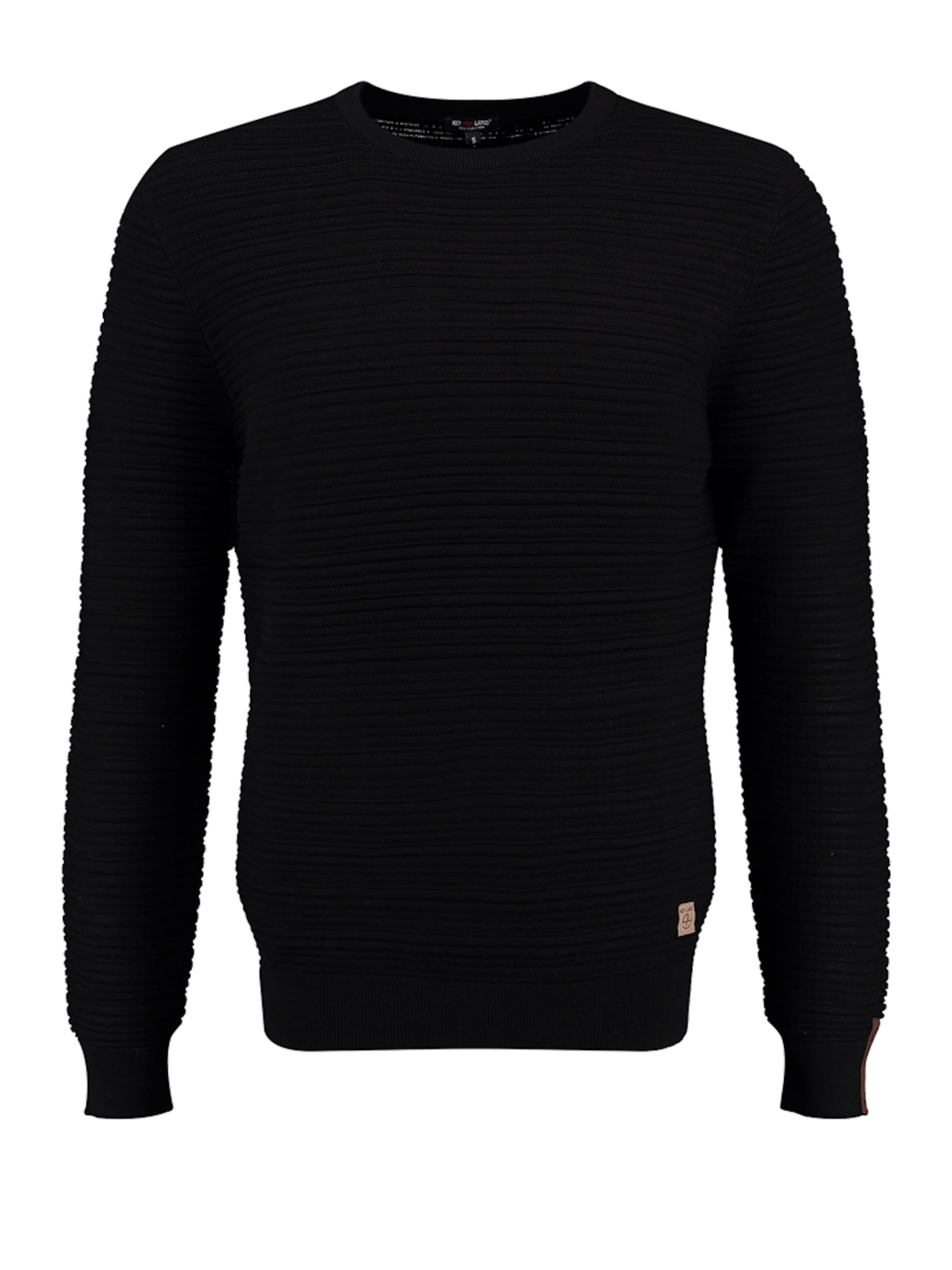 Key Largo Pullover 'Bern' i sort: forside
