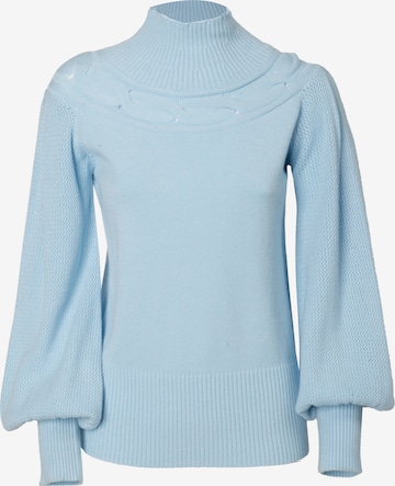 Influencer Sweater in Blue: front