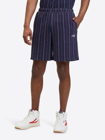 FILA Regular Housut 'LOBITO' värissä sininen: etupuoli