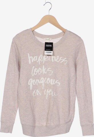 H&M Sweatshirt & Zip-Up Hoodie in S in Grey: front
