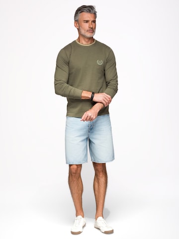 Ombre Shirt‌‌‌‌‌‌‌ in Grün