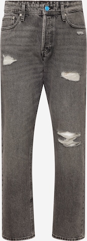 JACK & JONES Loosefit Jeans 'CHRIS' in Zwart: voorkant