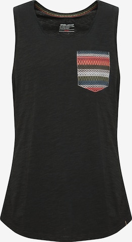 BLEND Shirt 'BHElei' in Schwarz: Vorderseite