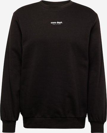 JACK & JONES Sweatshirt 'EDITION' i svart: forside