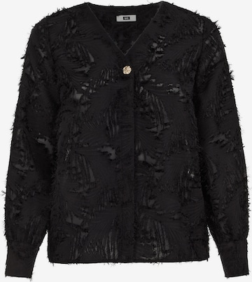 Bluză de la WE Fashion pe negru: față