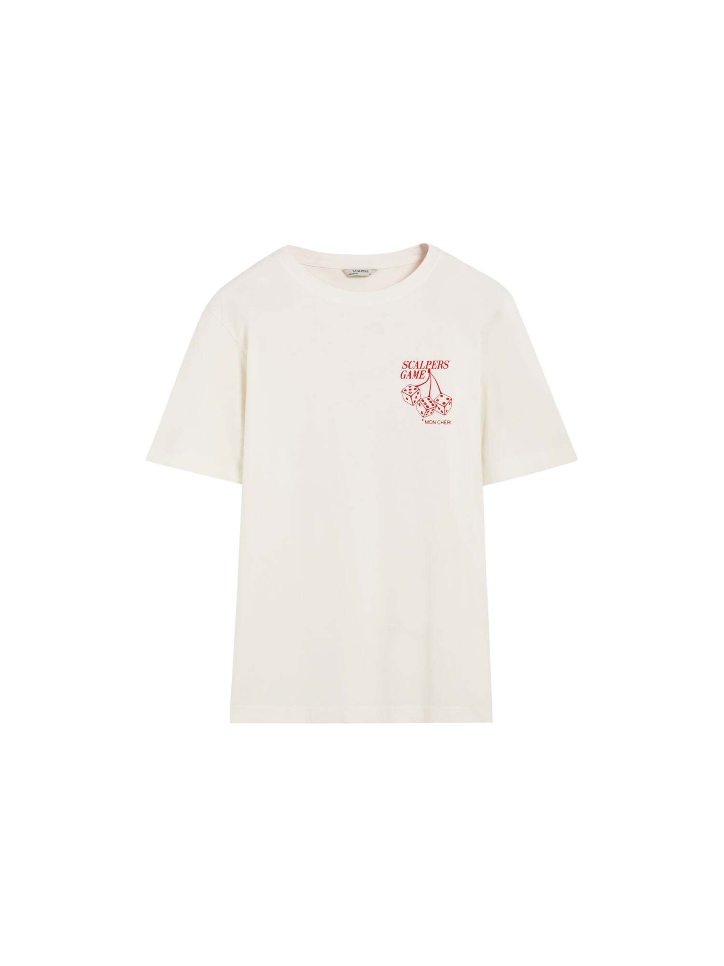 Scalpers Shirt in Beige: voorkant