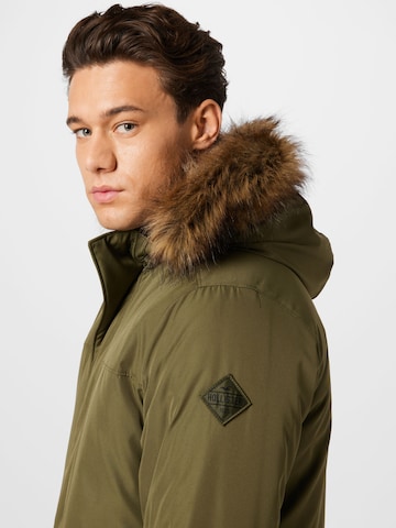 Parka d’hiver HOLLISTER en vert