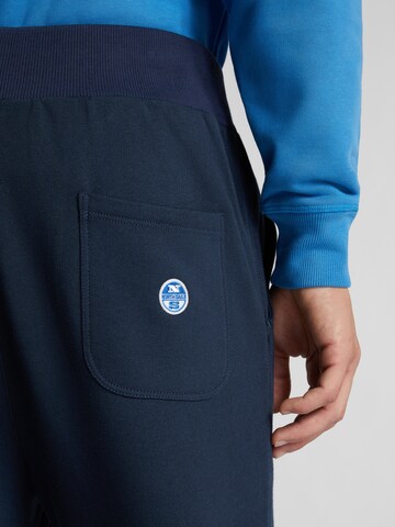 Effilé Pantalon de sport North Sails en bleu