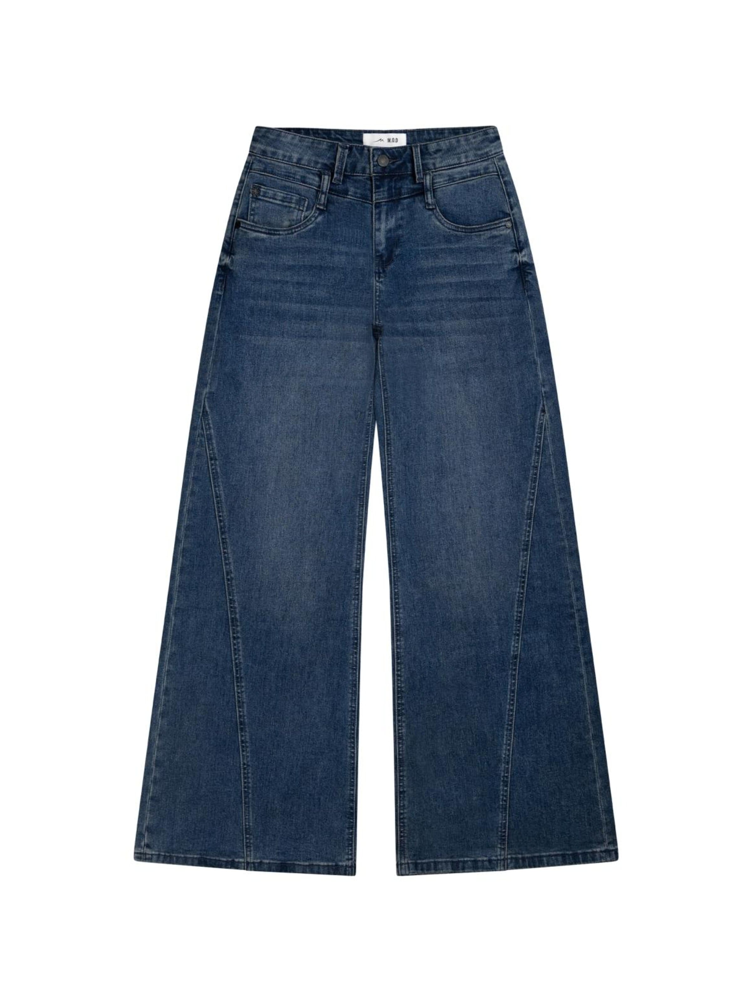 M.O.D MIRACLE OF DENIM - Pierna ancha Vaquero en azul
