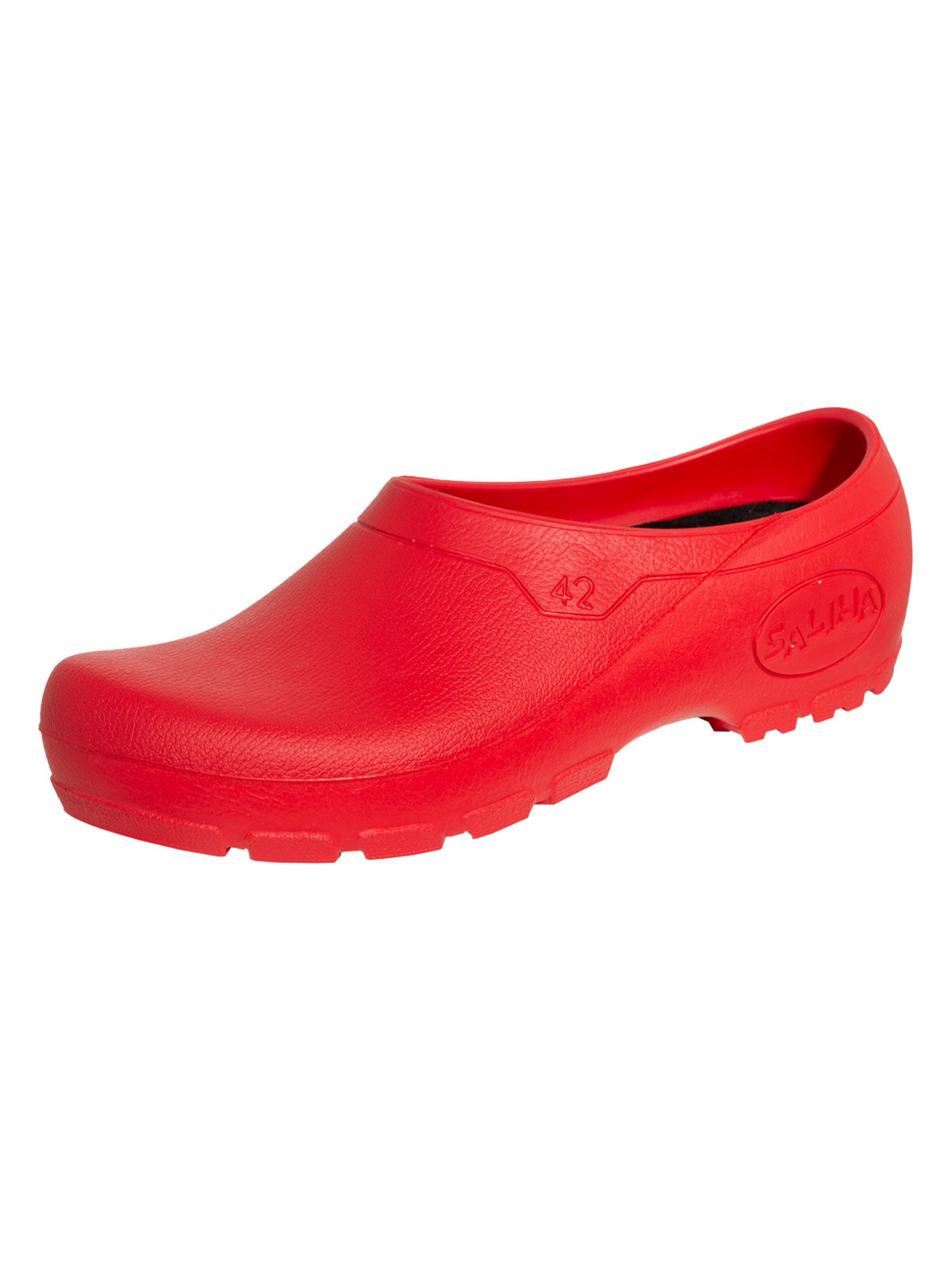 SALIHA Clogs 'Gartenclogs Mutli Clog geschlossen'‌‌‌‌‌‌‌‌ in Rot: Vorderseite