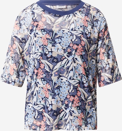s.Oliver BLACK LABEL Blouse in de kleur Blauw / Gemengde kleuren, Productweergave