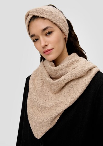 s.Oliver Hoofdband in Beige: voorkant