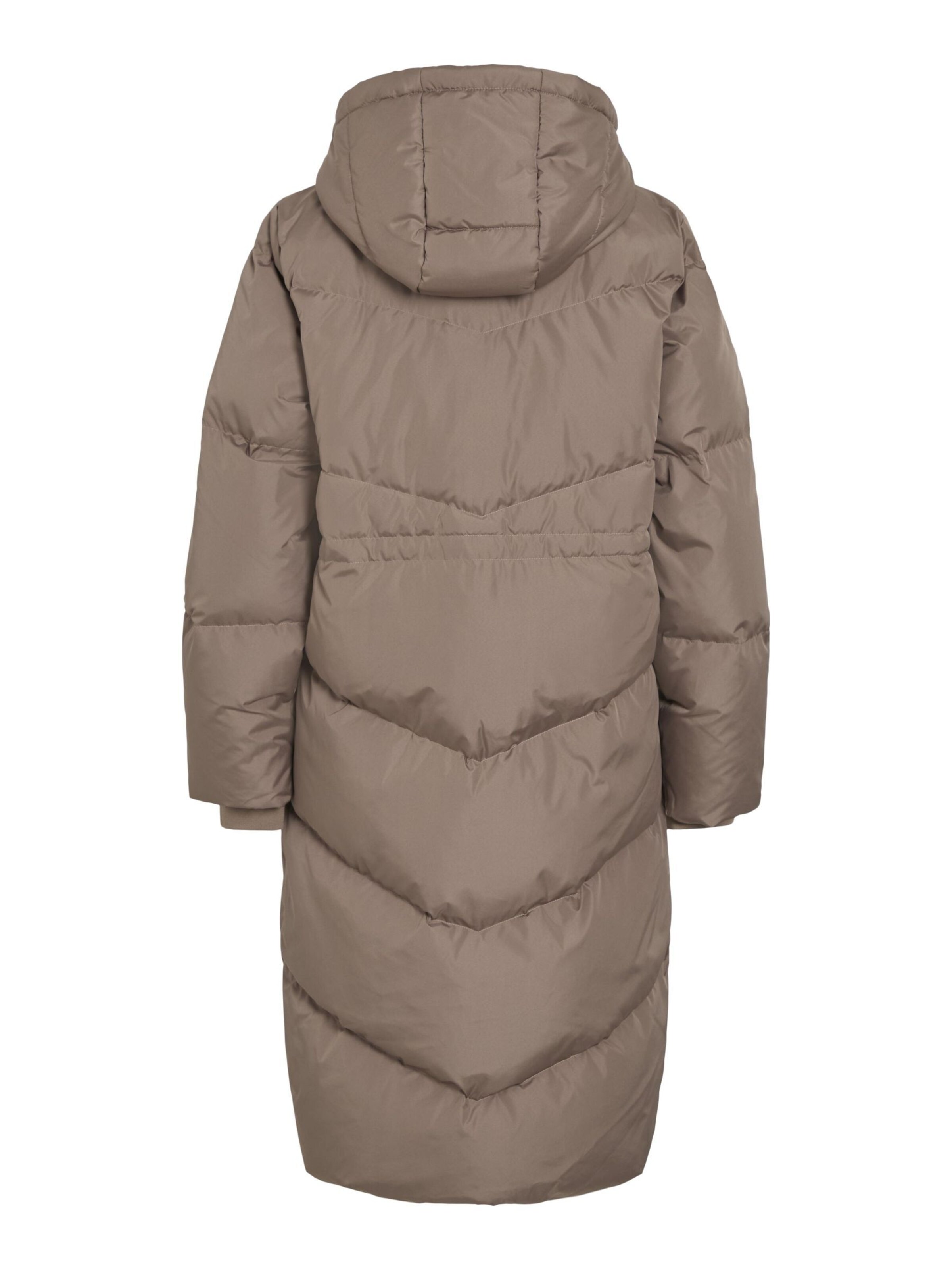 VILA Wintermantel in Bruin