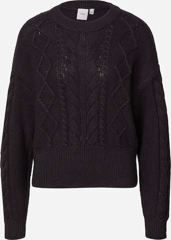 ICHI Sweater in Black: front