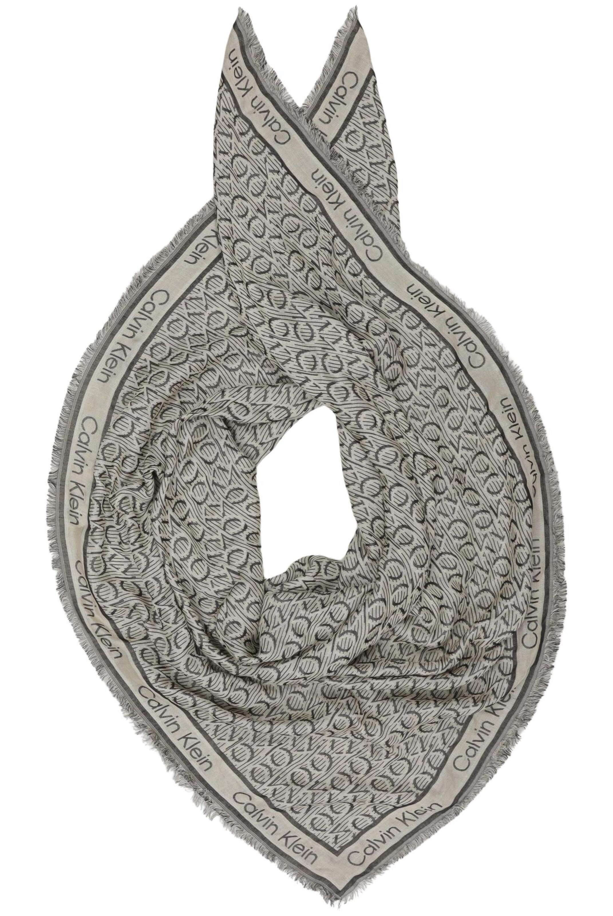 Calvin Klein Scarf & Wrap in One size in Grey: front