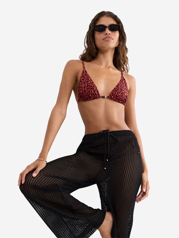 TRIUMPH Triangel Triangel-Bikini-Top ' Red Label Midnight Swim ' in Braun