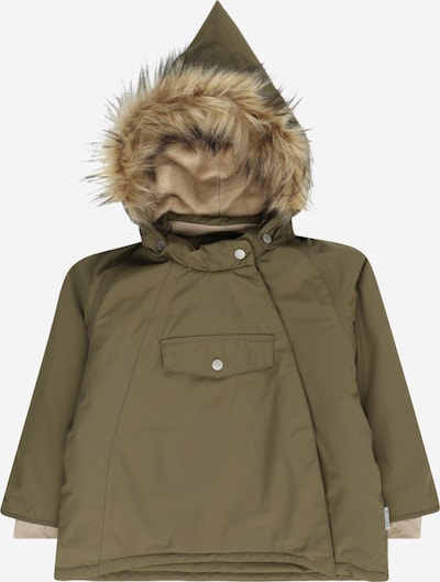 MINI A TURE Zimná bunda - béžová / zelená / strieborná, Produkt