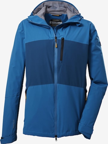 KILLTEC Outdoorjacke 'KOS 31' in Blau: Vorderseite