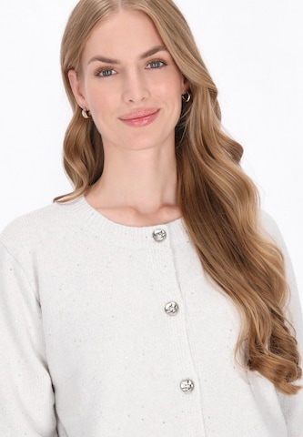 DreiMaster Klassik - Cárdigan en blanco