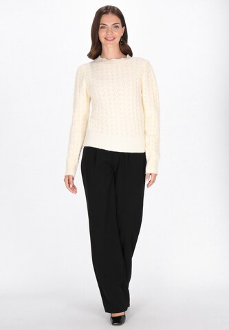 Pull-over usha BLACK LABEL en blanc