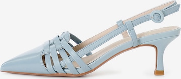 Décolleté di CAFè NOIR in blu: frontale