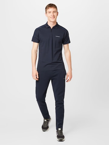 Hackett London Regular Hose in Blau