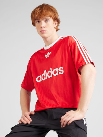 ADIDAS ORIGINALS Shirt 'Adicolor' in Red: front