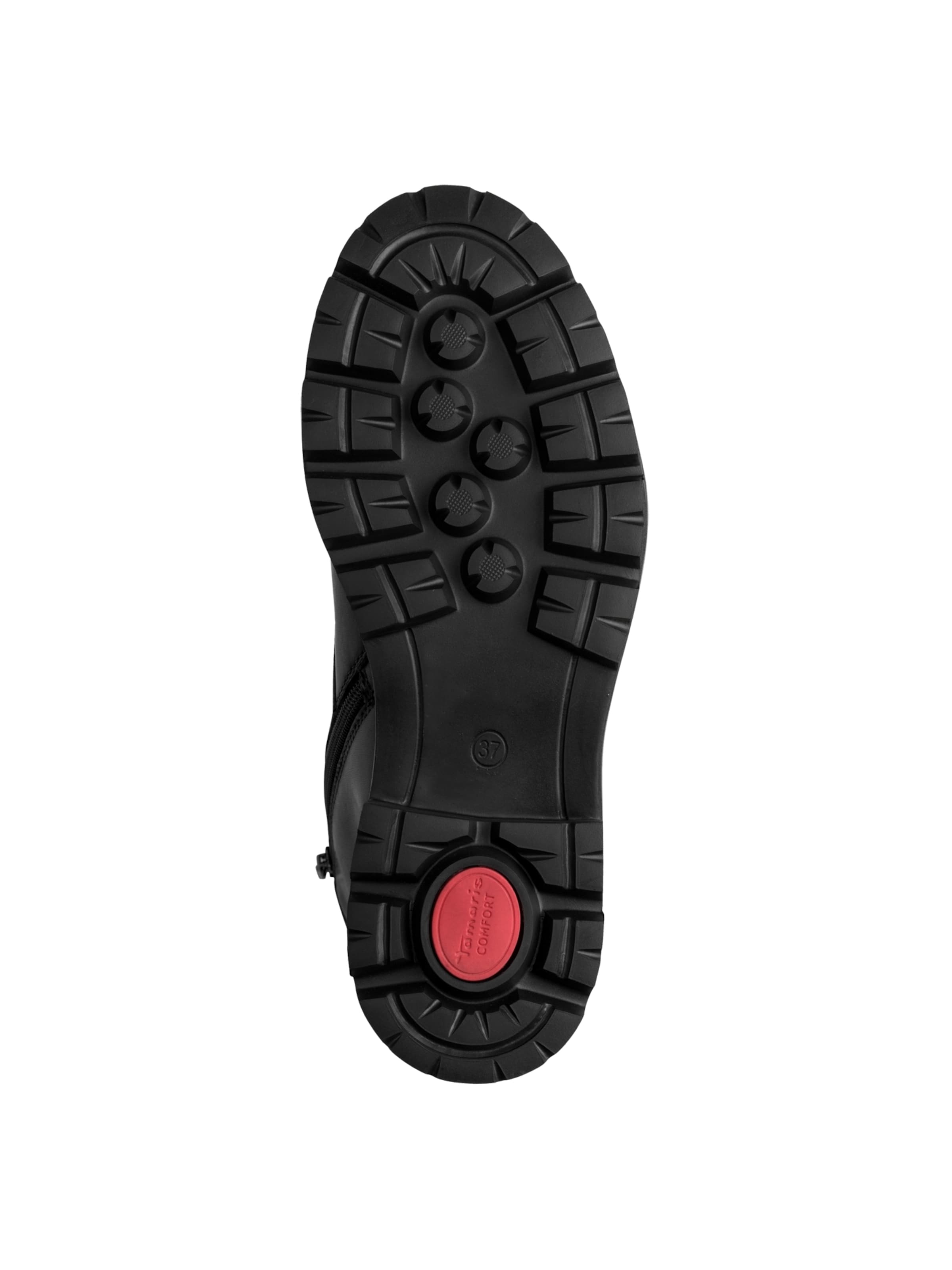 Stivaletto stringato di Tamaris in nero