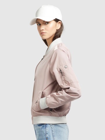 Veste mi-saison 'STENCE' khujo en rose