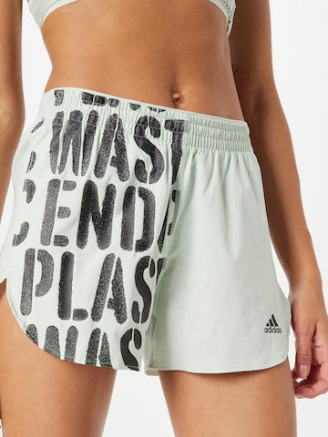 Regular Pantalon de sport 'Run Fast' ADIDAS SPORTSWEAR en vert