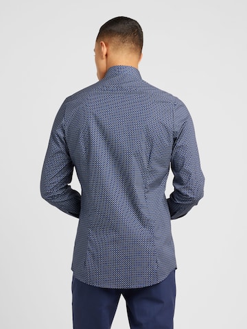 OLYMP Slim Fit Skjorte i blå