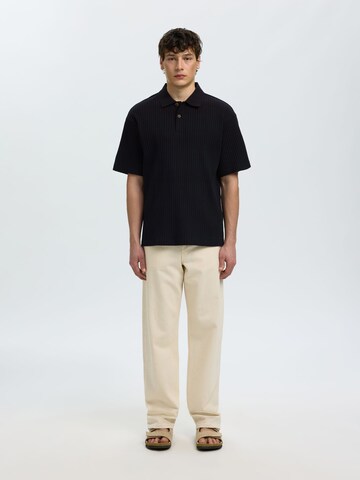 SELECTED - Camiseta en negro