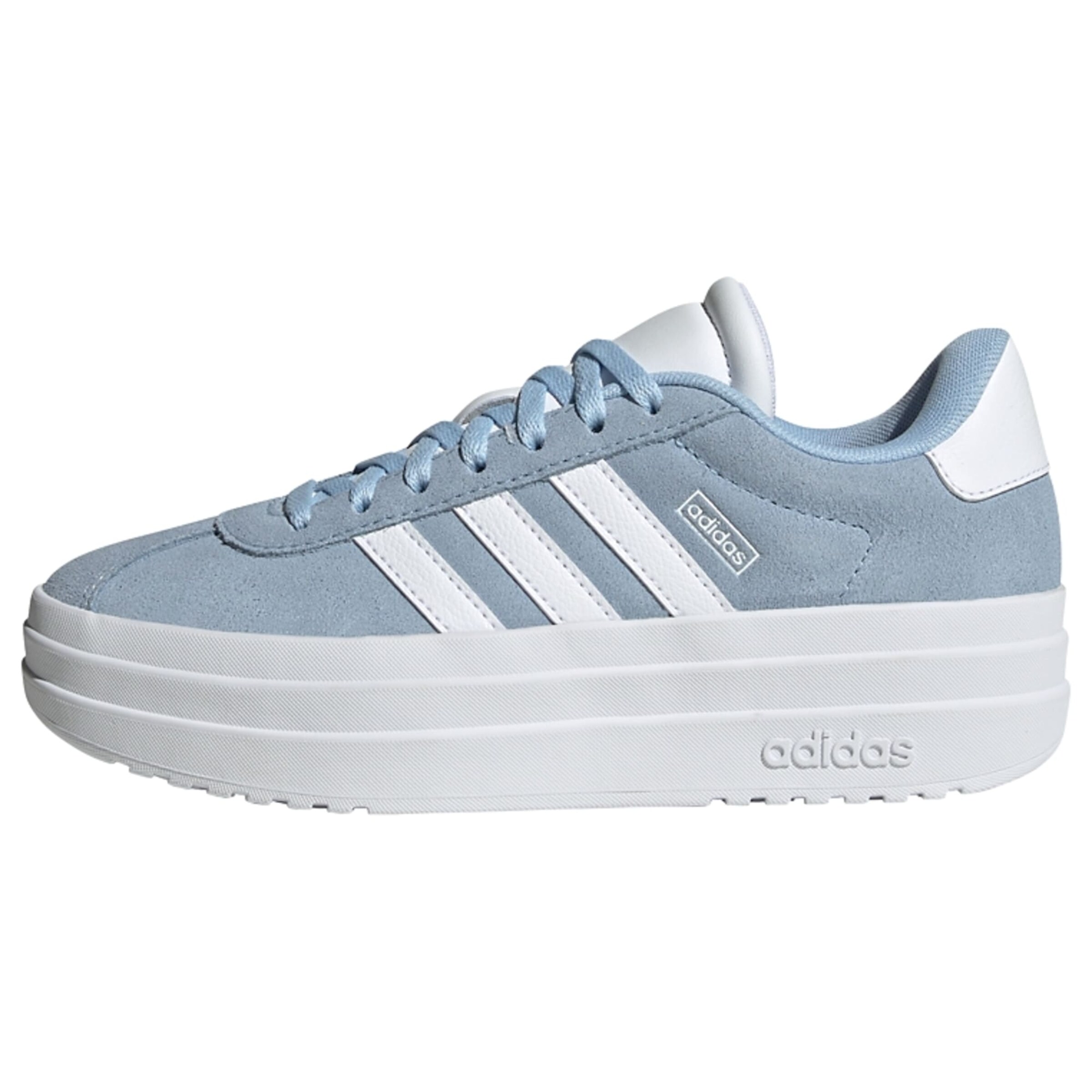 ADIDAS SPORTSWEAR Platform trainers 'VL Court' in Blue: front