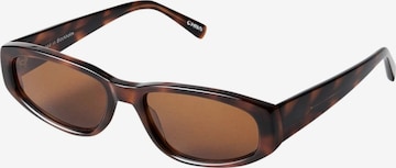 Lunettes de soleil CHIMI en marron : devant