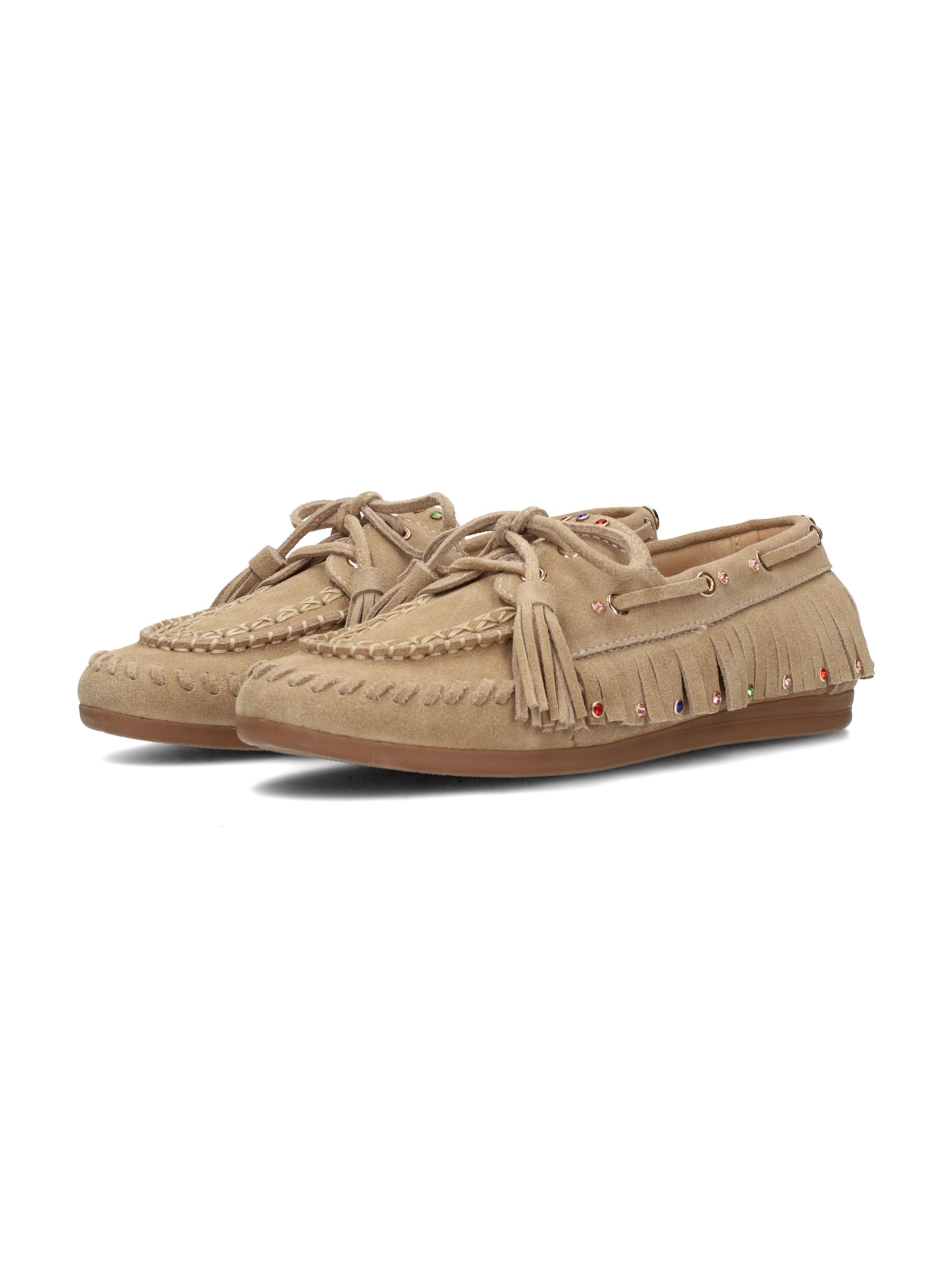 Haboob Mocassins in Beige