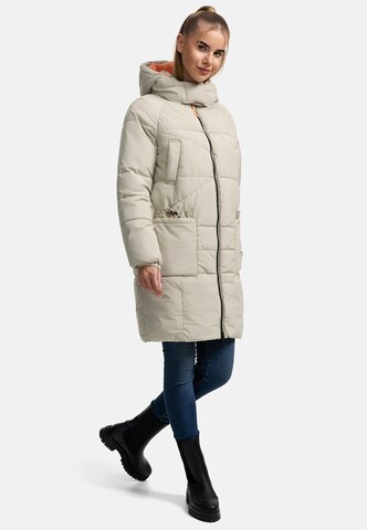 NAVAHOO Winter coat 'Bliblablubb 14' in Grey: front
