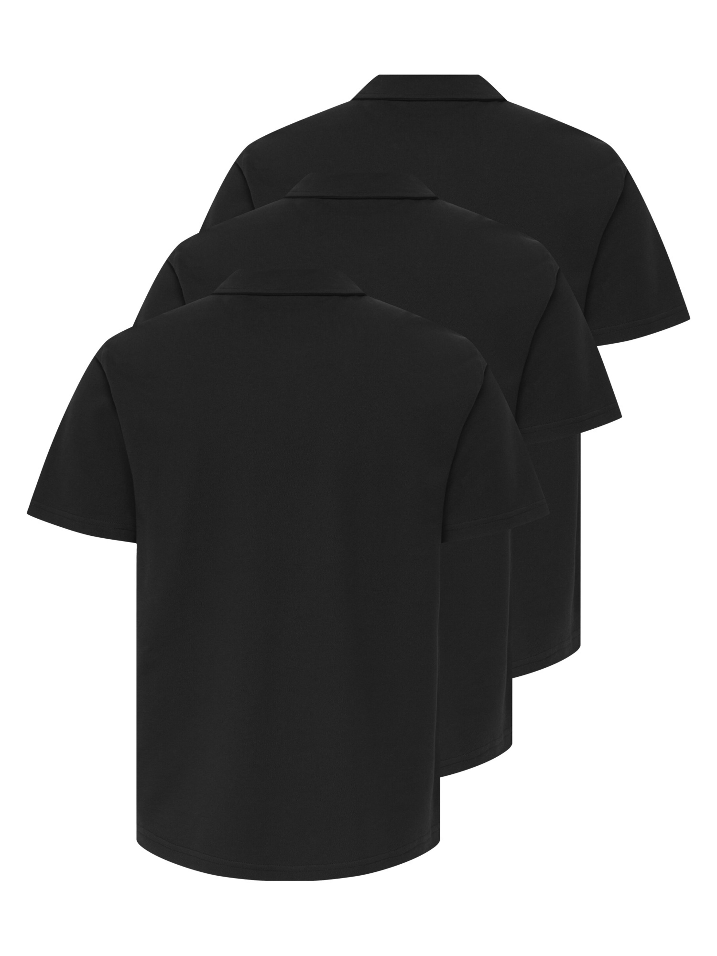 Only & Sons Shirt 'Gordon' in Zwart