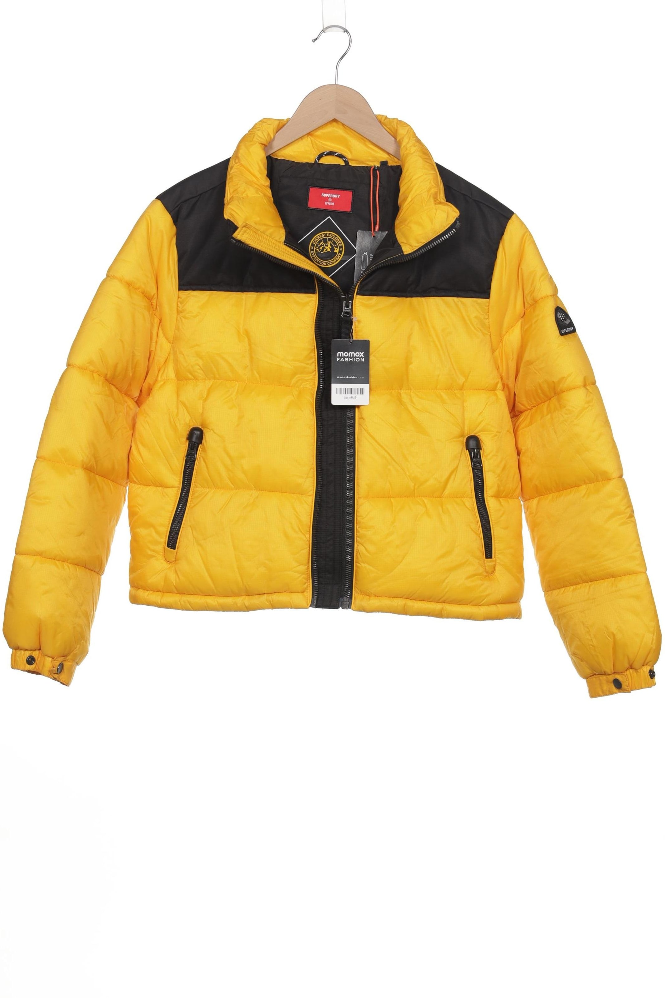 Superdry Jacket & Coat in L in Yellow: front