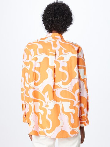 Camicia da donna 'DIAMOND' di Envii in arancione
