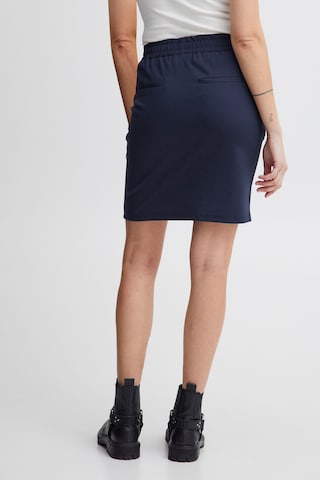 PULZ Jeans Skirt in Blue