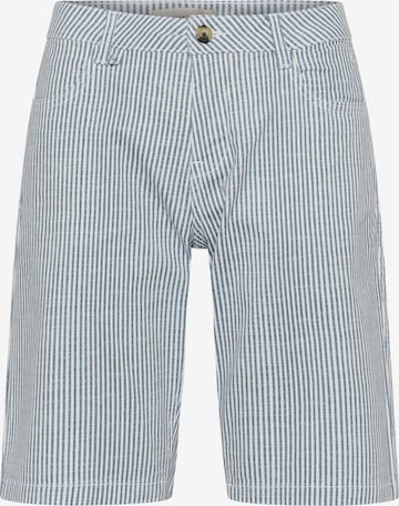 Cream Normální Kalhoty 'CRBerta Twill' – modrá: přední strana