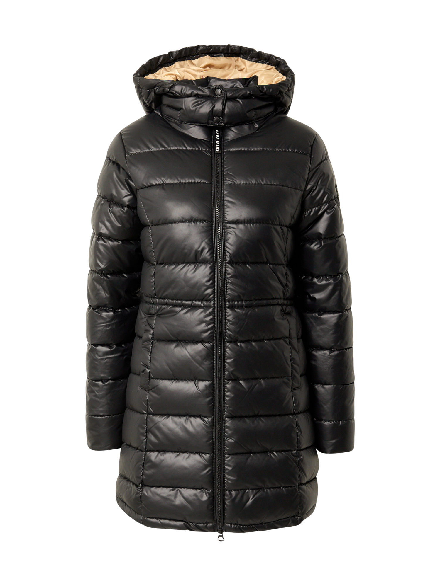 Donna Qvh7m Pepe Jeans Cappotto invernale EILEEN in Nero 