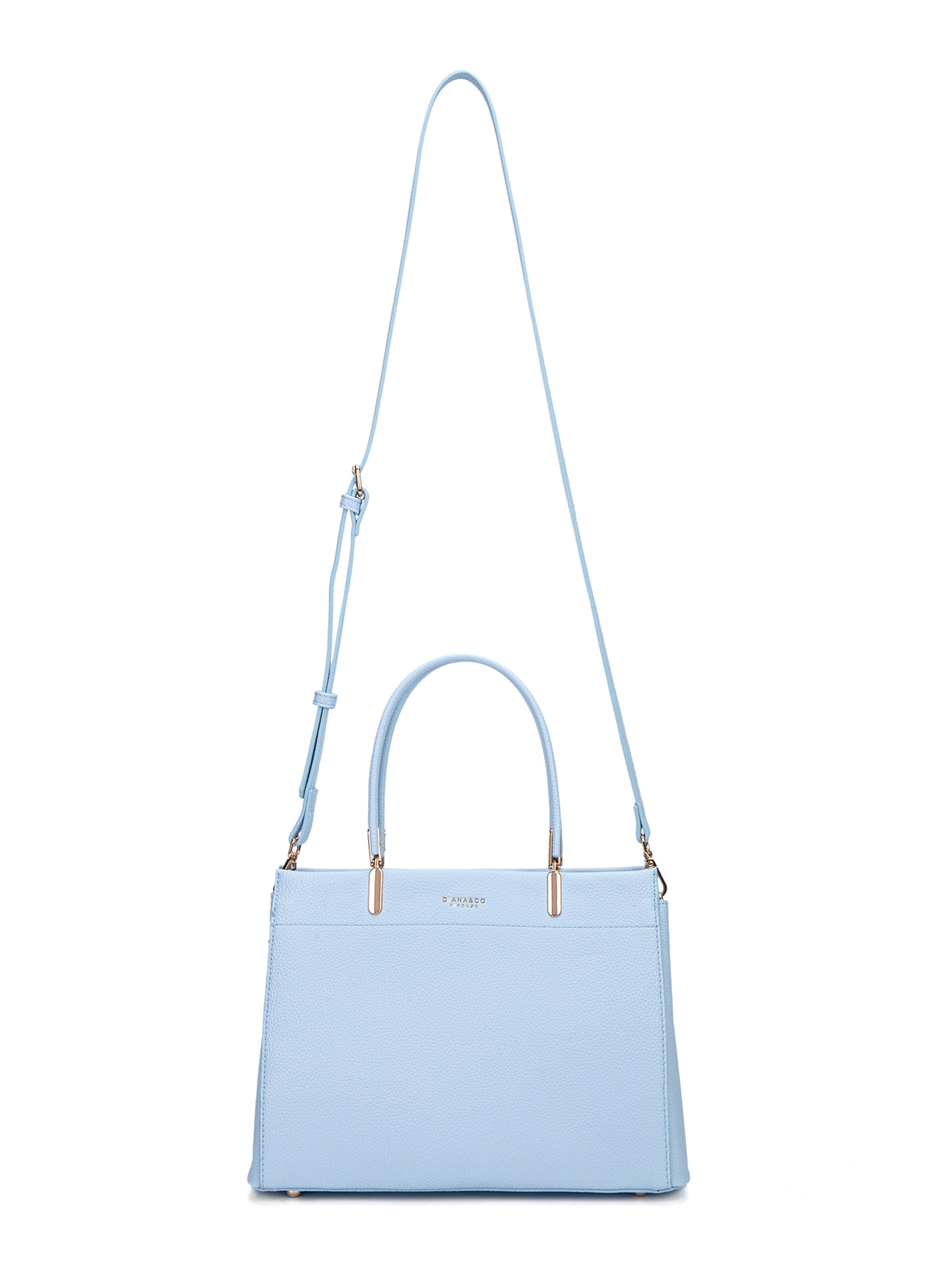Borsa a mano di Diana&Co. in blu: frontale