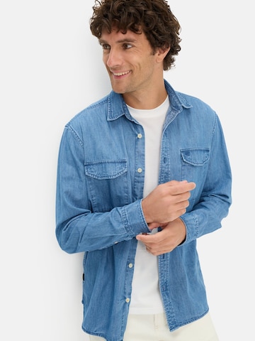 CAMEL ACTIVE Regular fit Button Up Shirt in Blue