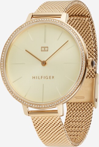 TOMMY HILFIGER - Relógios analógicos em ouro: frente