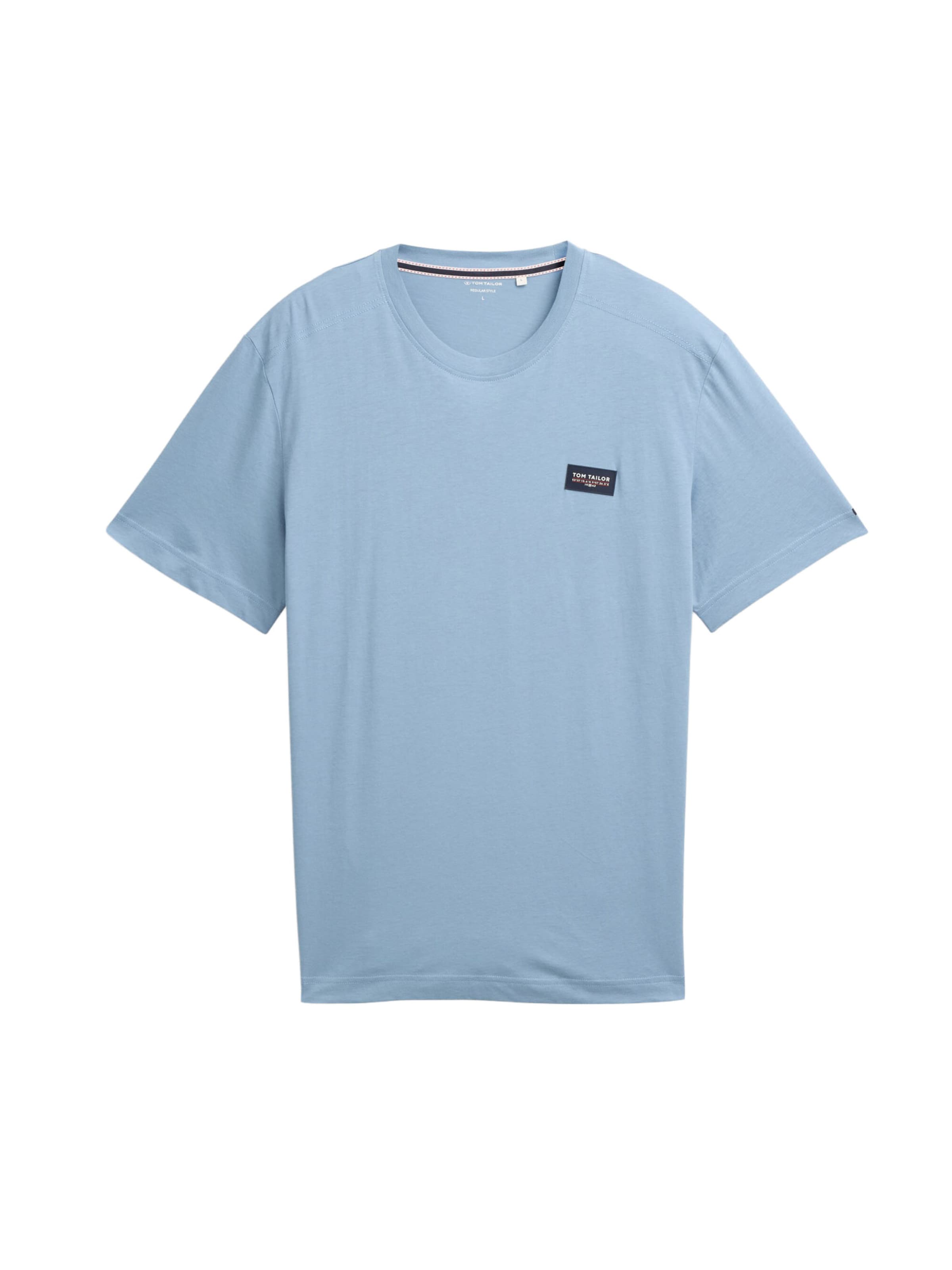 TOM TAILOR Shirt in Blue: front