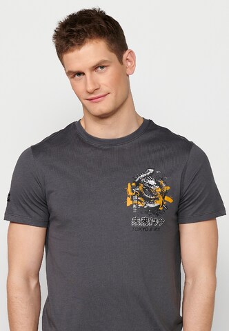 KOROSHI T-Shirt in Grau