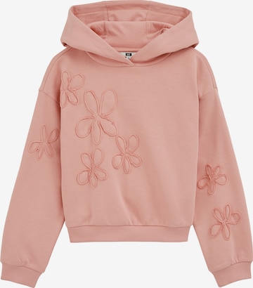 WE Fashion Collegepaita värissä vaaleanpunainen: etupuoli