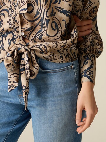 oltre Blouse in Beige